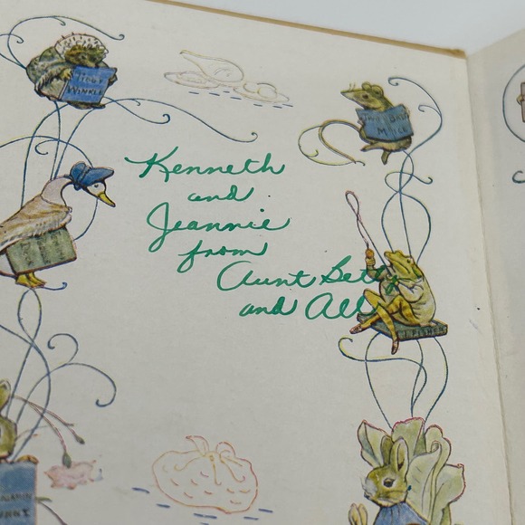 The Tale of Peter Rabbit Vintage Book Beatrix Potter Spanish Edition - Picture 2 of 14